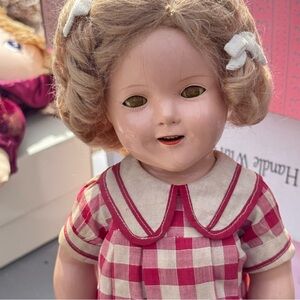 Vintage Shirley Temple composite doll